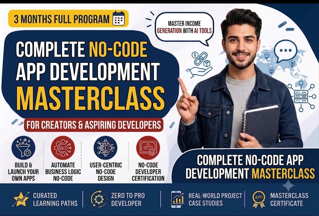 Complete No-Code App Development Masterclass